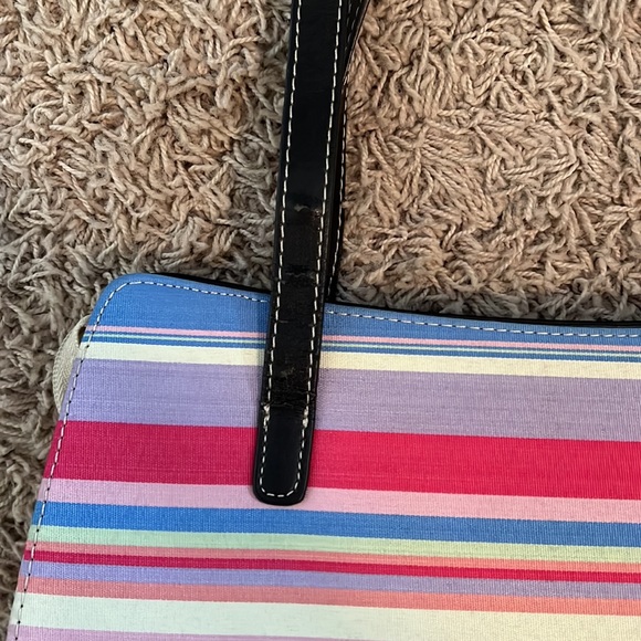 Kate Spade Multi-Colored Striped Purse - Picture 7 of 9